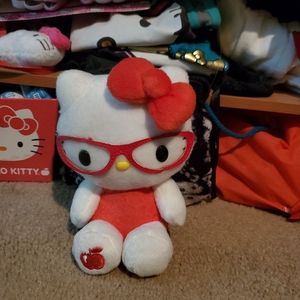 Hello Kitty Glasses Plush